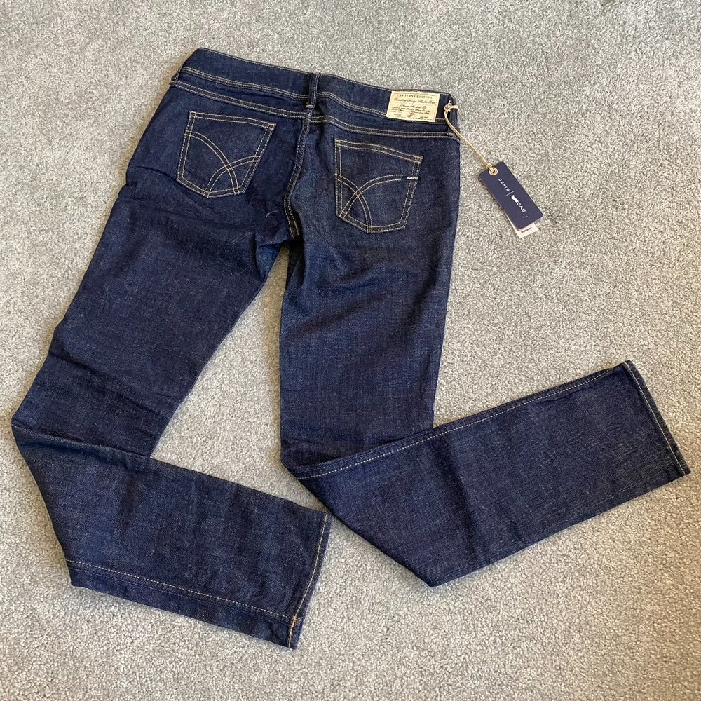 Women’s Skinny Jeans - Dark Blue Denim